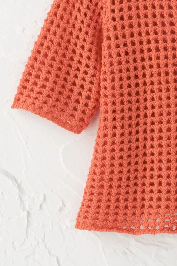 Latticed Sweater Shrug