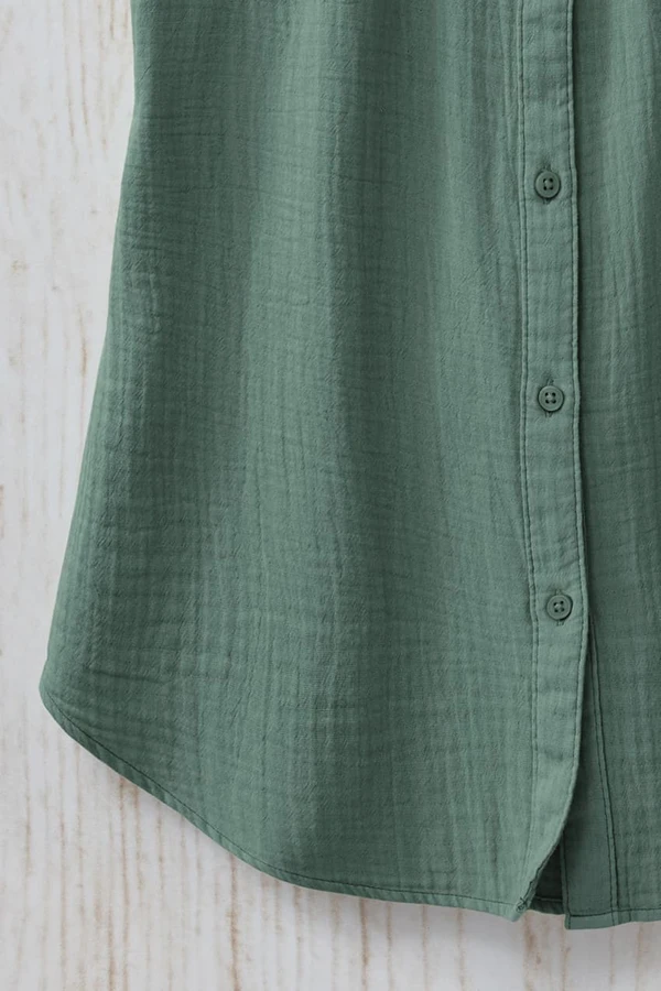 Summer Breeze Gauze Sleeveless Tunic