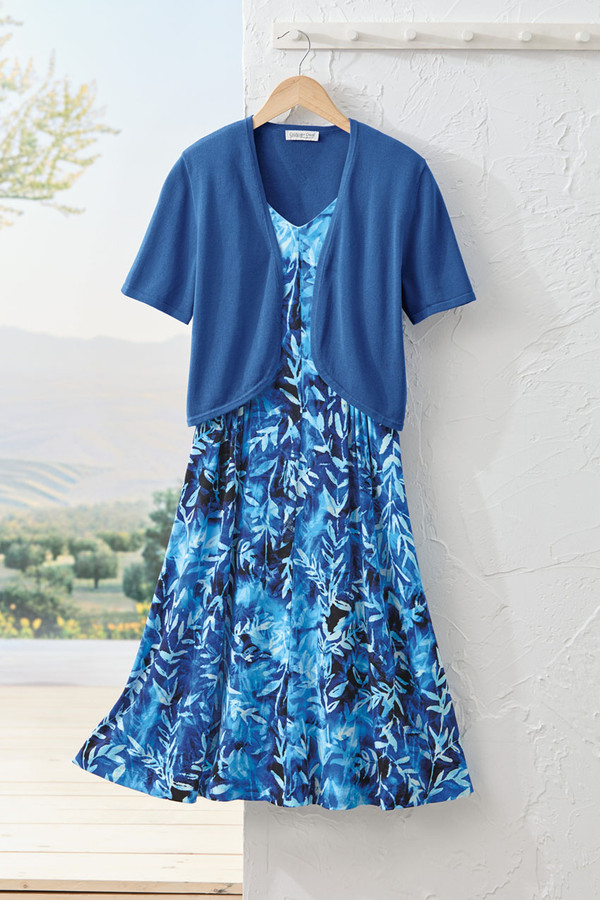 Botanical Muse Knit Dress