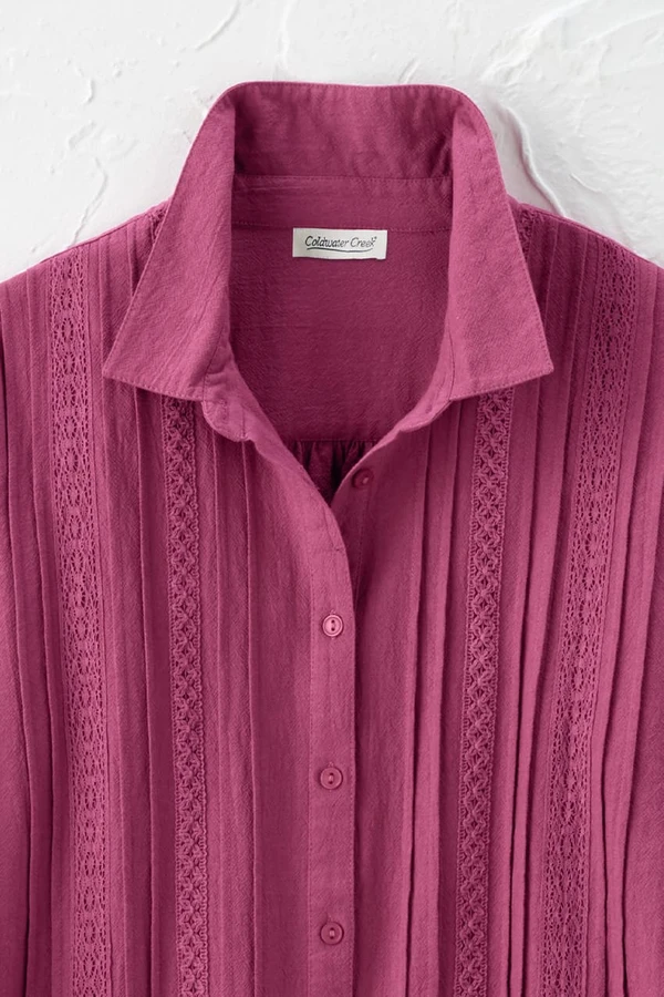 Summer Light Button-Front Tunic
