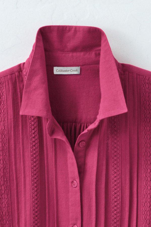 Summer Light Button-Front Tunic