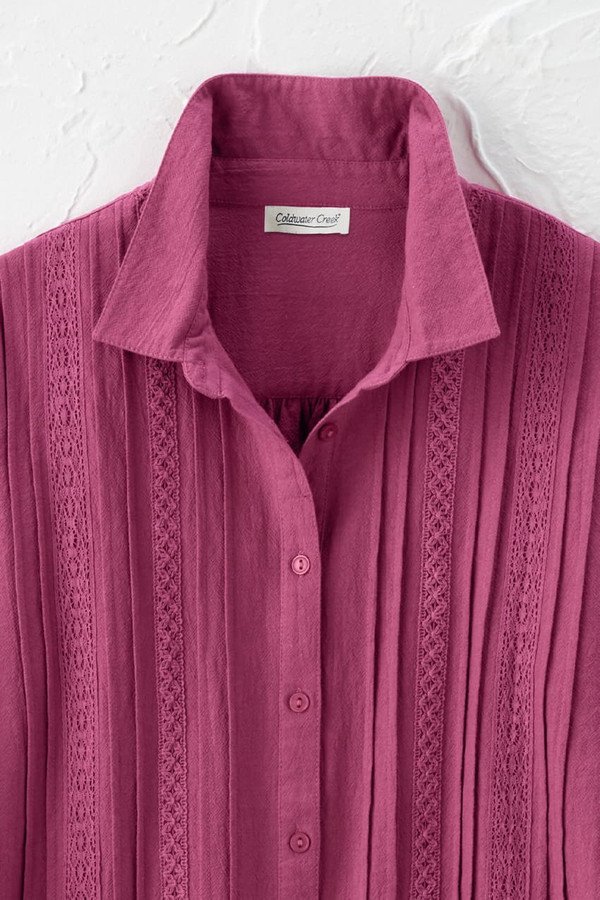 Summer Light Button-Front Tunic