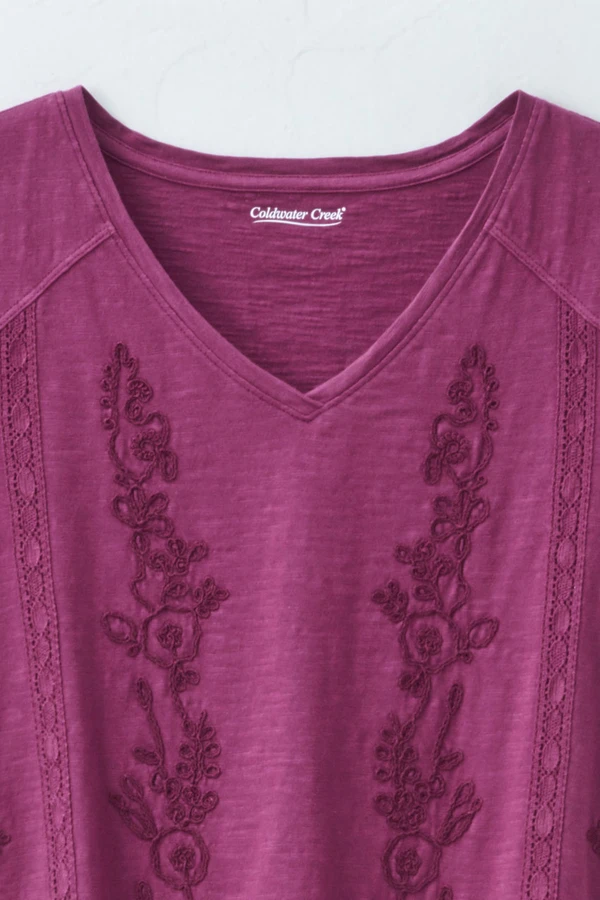 Trailing Vines Slub Tee