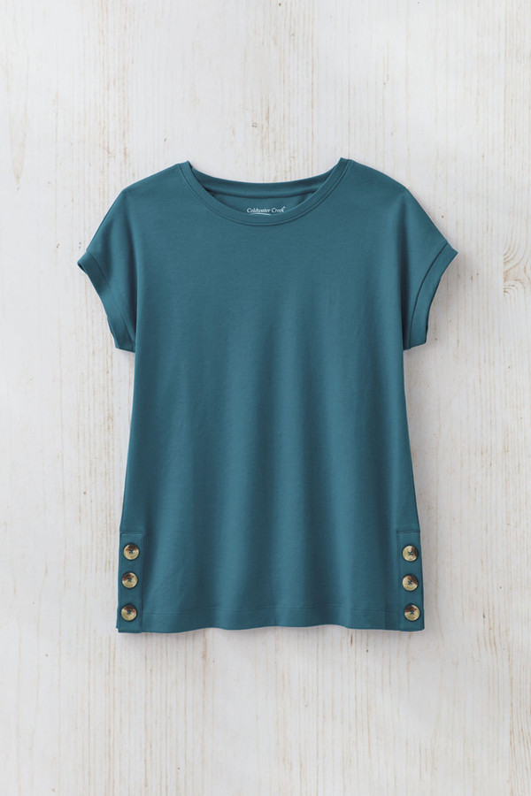 #BestCotton™ Side-Button Tunic