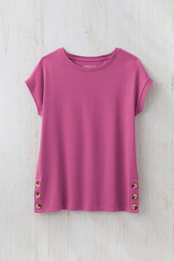 #BestCotton™ Side-Button Tunic