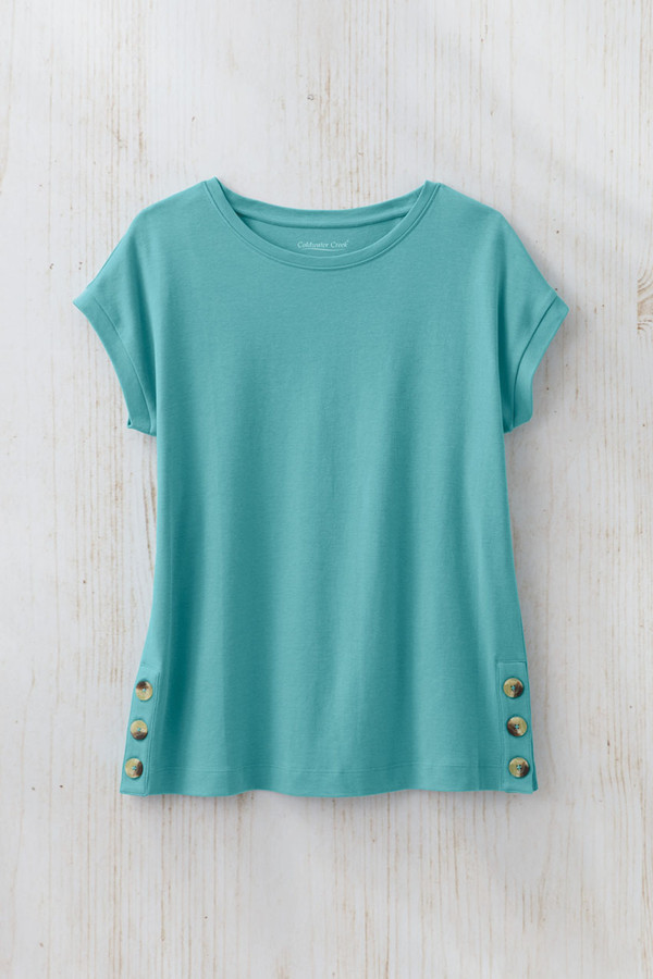#BestCotton™ Side-Button Tunic