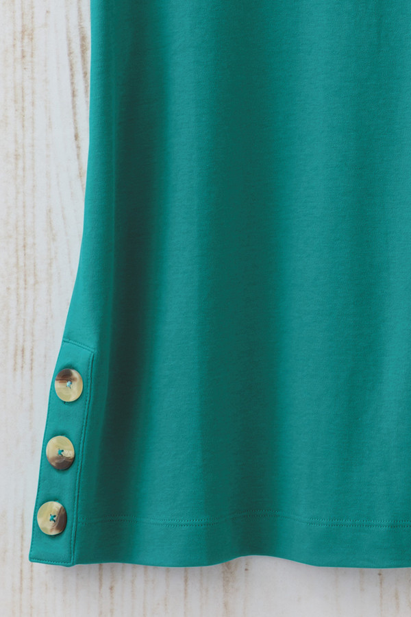 #BestCotton™ Side-Button Tunic