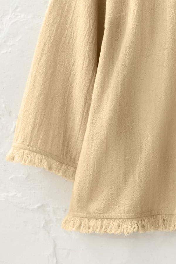 Summer Light Fringed Top