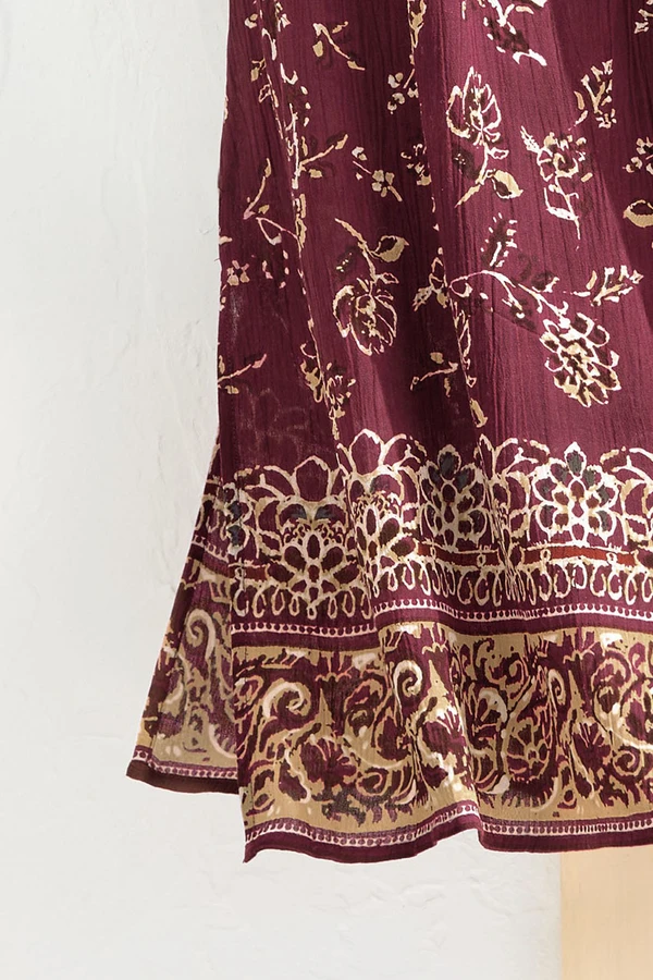 Meadow Melody Crinkle Skirt