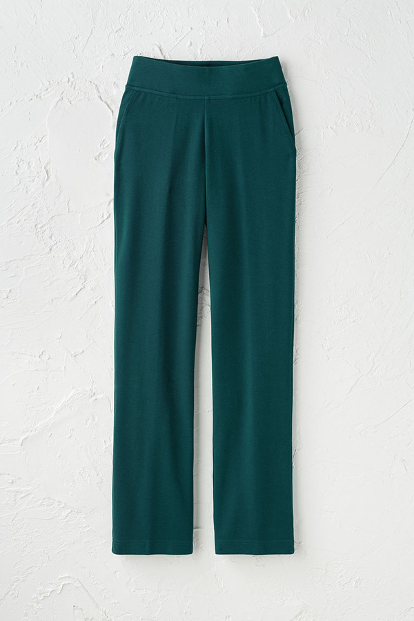 Endless Comfort Straight Leg Pants with Pockets - Coldwater Creek
