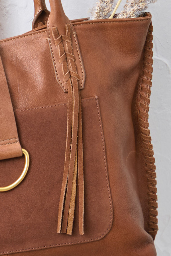 Willow Tassel Leather Bag