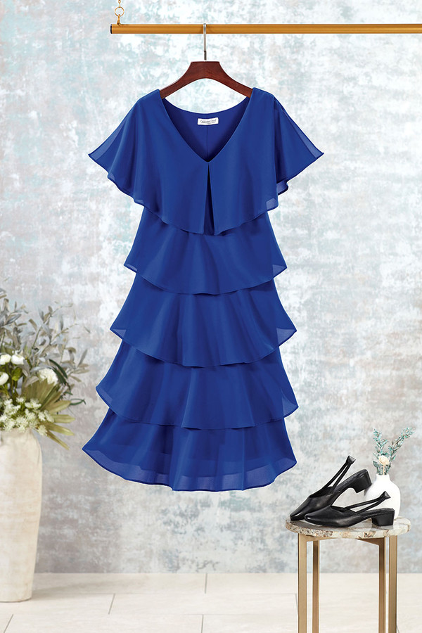Nightfall Tiered Dress - Coldwater Creek