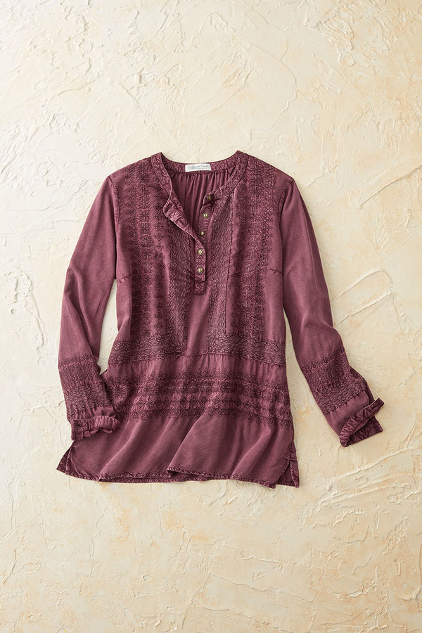 Vintage Lace Touch Top - Coldwater Creek