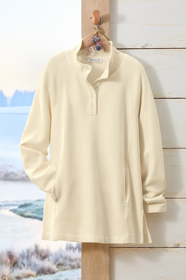 Weekend Popover Sweatshirt - Coldwater Creek