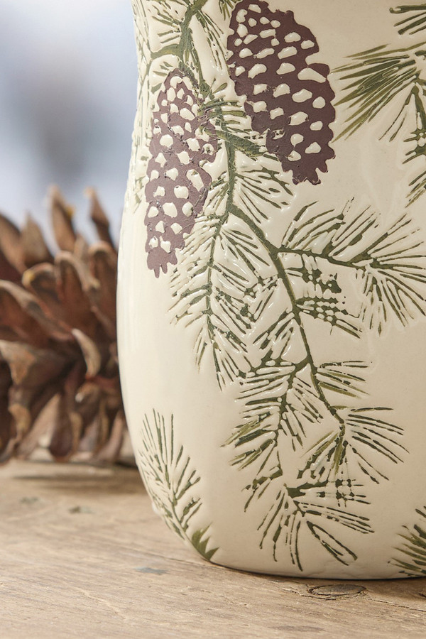 Pine Cone Handwarmer Mug