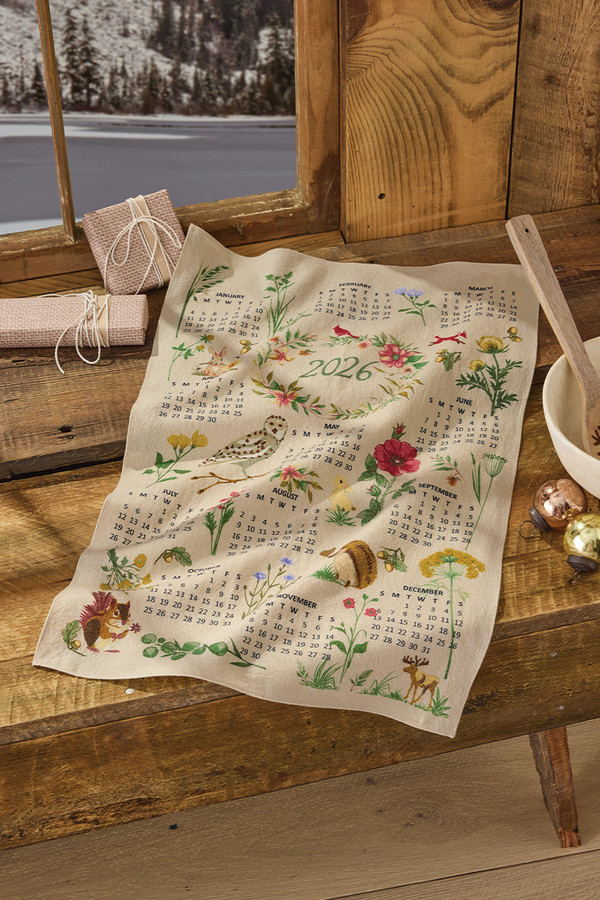 Daily Dish Calendar Towel - Coldwater Creek