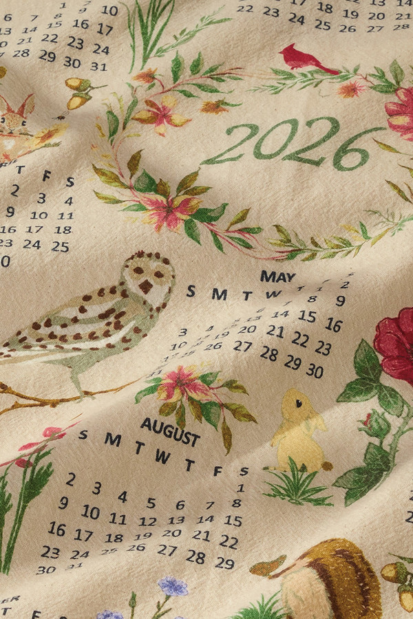 Daily Dish Calendar Towel