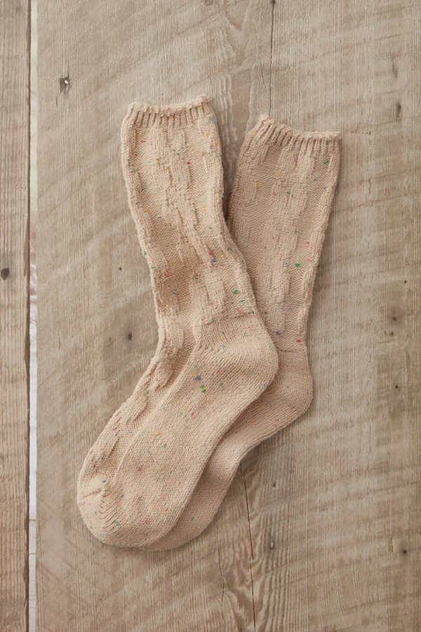 Ragg Cable Socks by World's Softest®