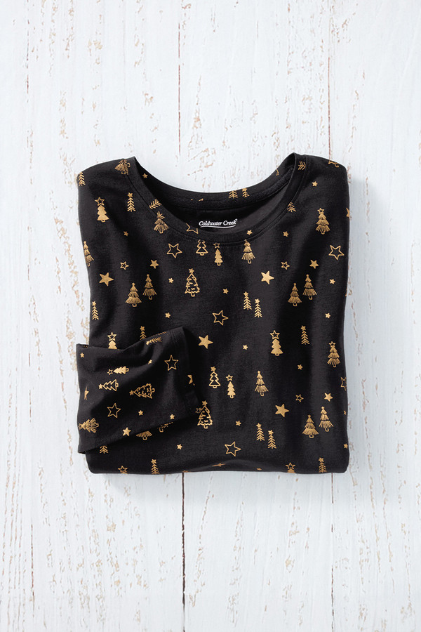 So Soft Starlit Forest Sleep Top