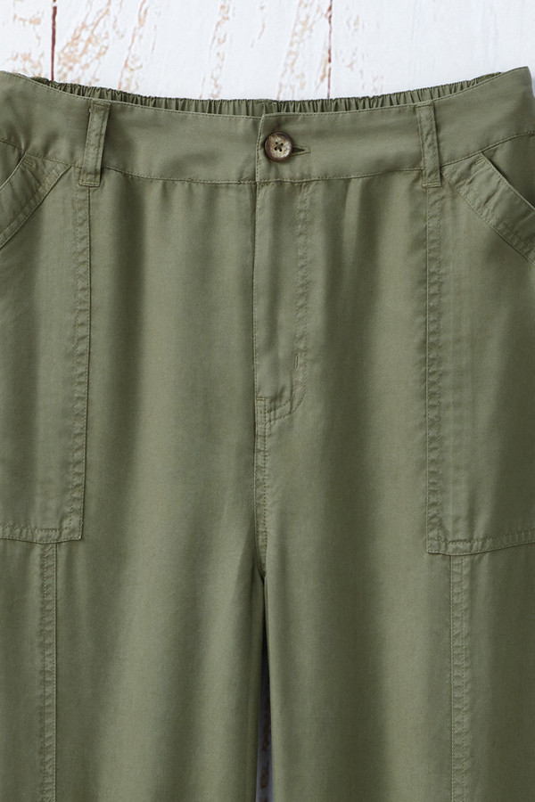 Comfort Waist TENCEL™ Seamed Pants - Coldwater Creek