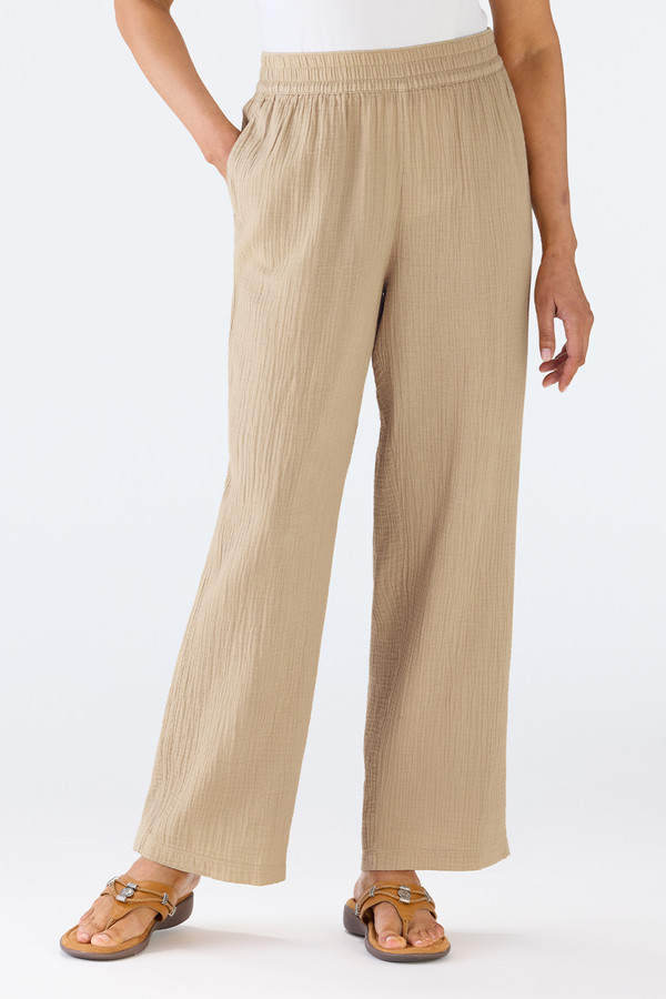 Light As Air Gauze Pull-On Pants