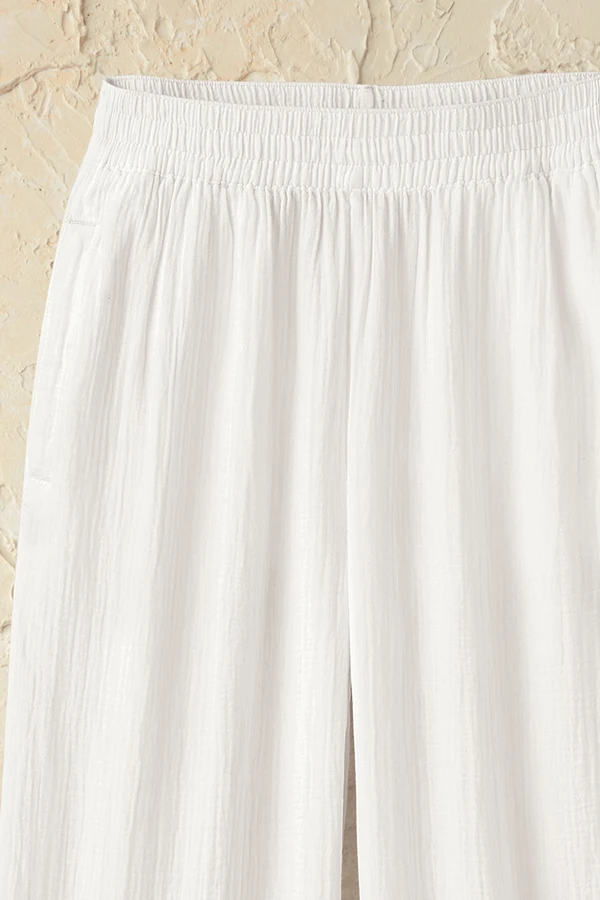 Light As Air Gauze Pull-On Crops