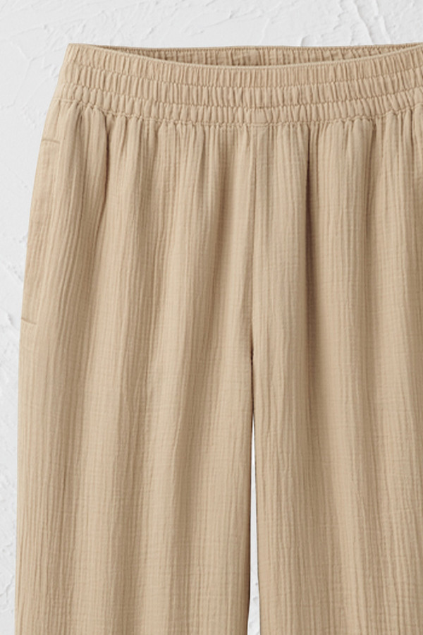 Light As Air Gauze Pull-On Crops