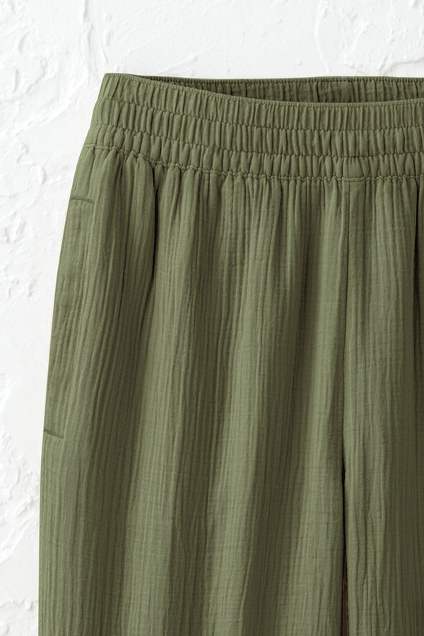 Light As Air Gauze Pull-On Crops