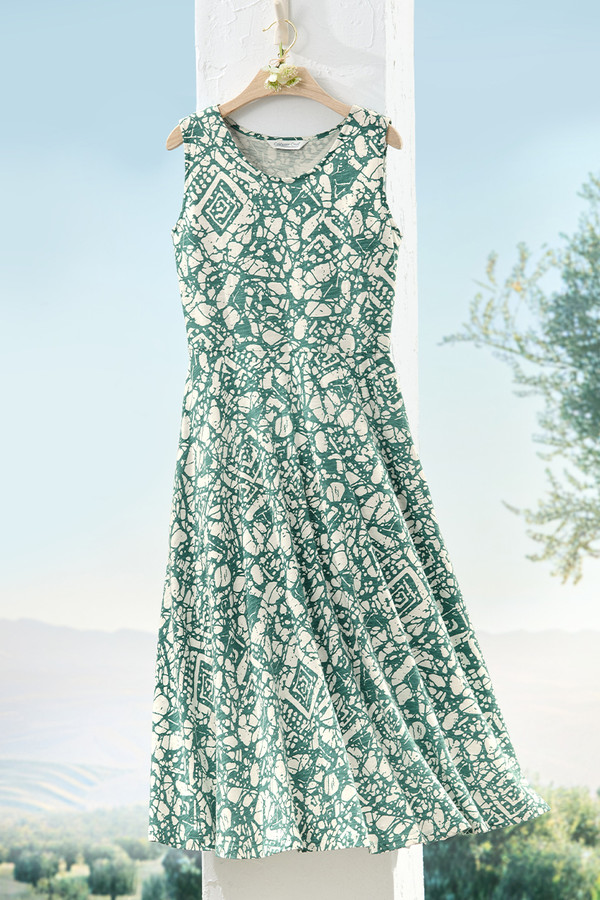 Sunset Drift Knit Dress