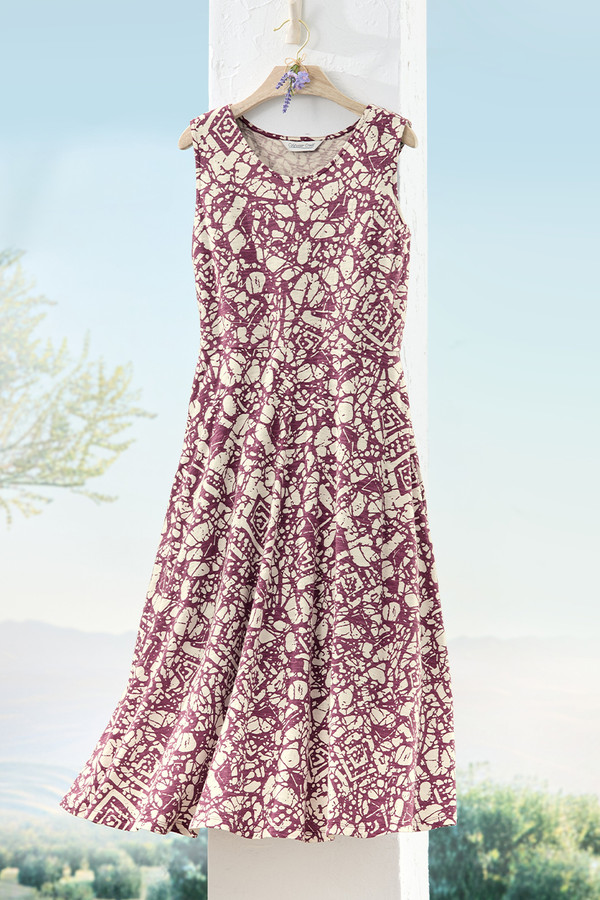 Sunset Drift Knit Dress