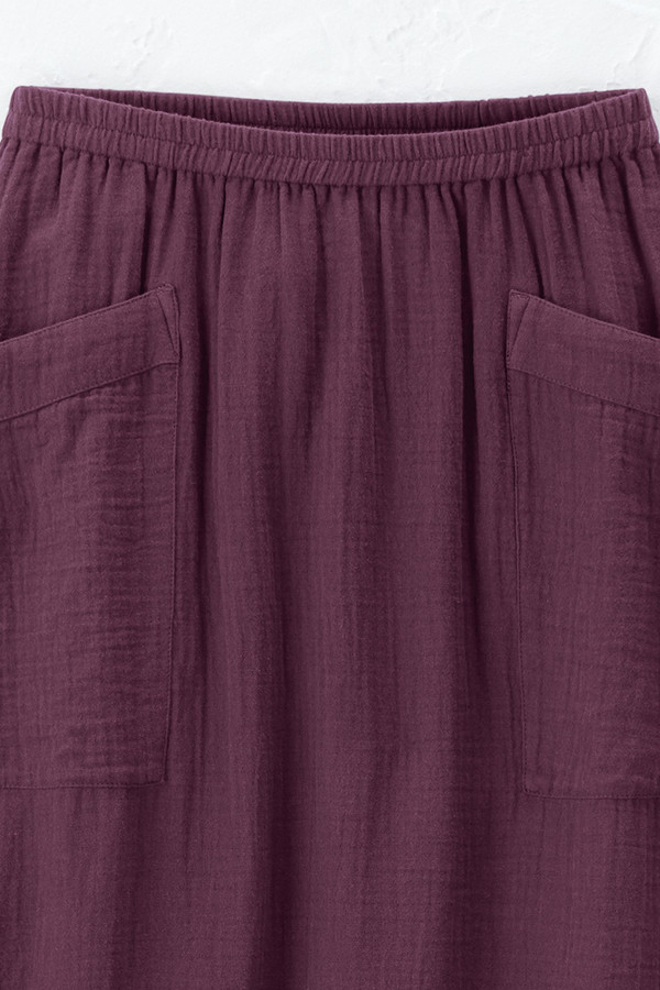 レディースウェア Gauge Pochette Skirt | WOMEN Gauze Pocket Skirt - Coldwater Creek