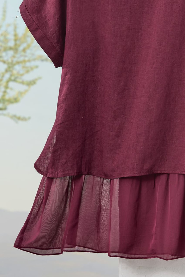 Linen Cascadia Tunic