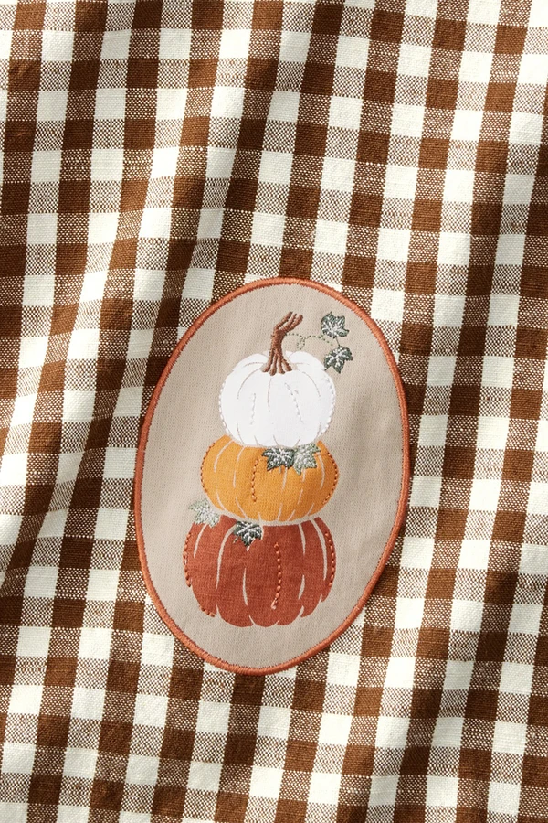 Harvest Embellished Dish Towels