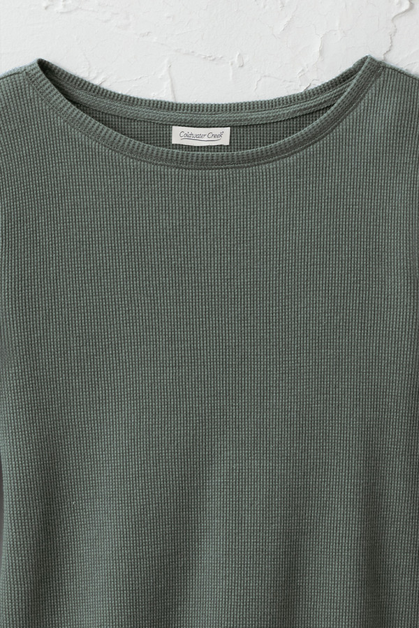 Easy Waffle Long-Sleeve Tee