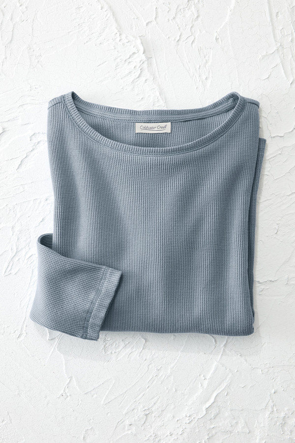 Easy Waffle Long-Sleeve Tee