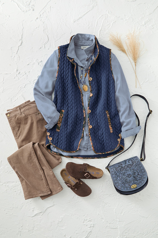 Artful Twist Vest