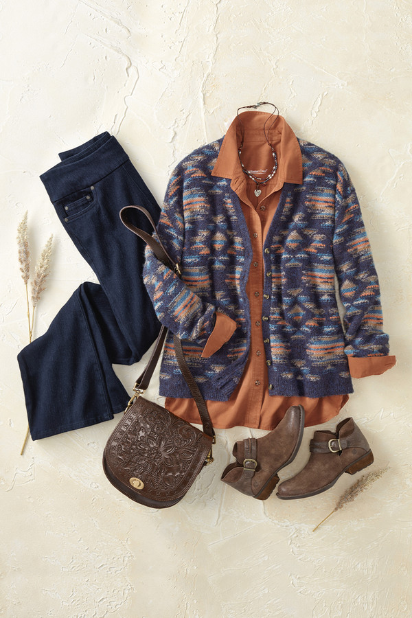 Mesa Button-Front Cardigan