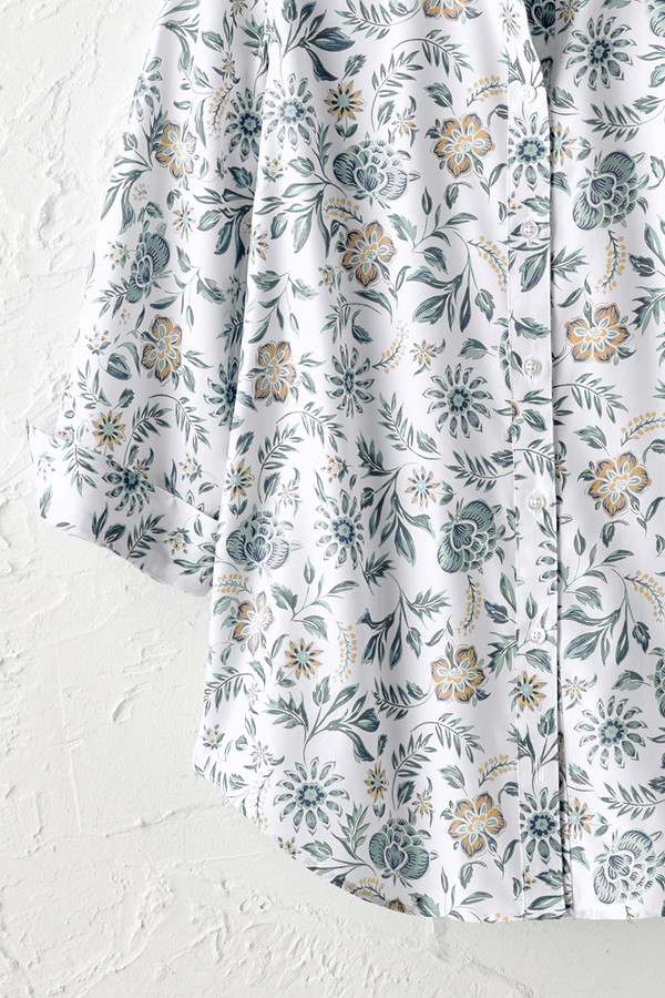 Fleuresse 3/4 Sleeve No-Iron Shirt