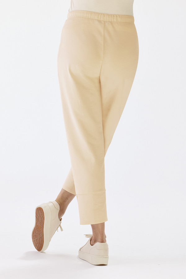 Tulip Hem Pull-On Cropped Sweatpants