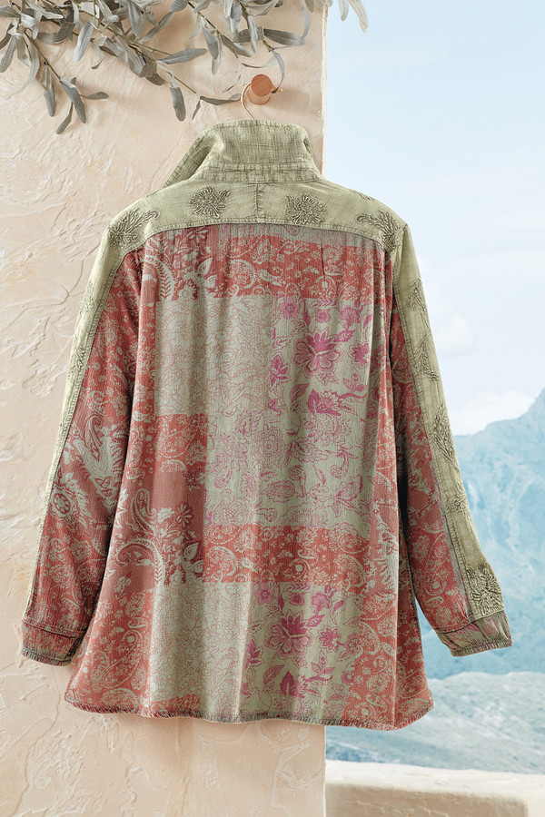 Mixed Media Embroidered Tunic