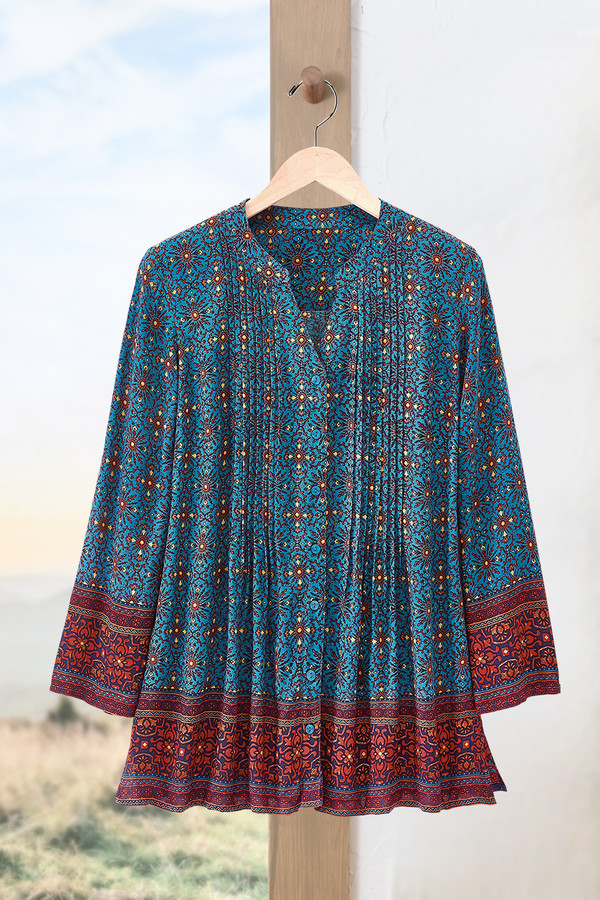 Bordering on Medallions Tunic