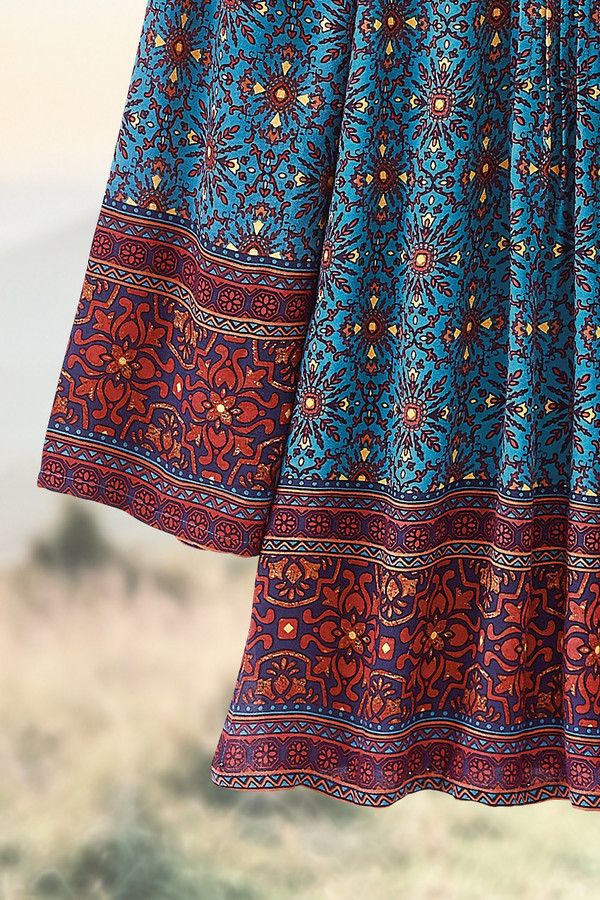 Bordering on Medallions Tunic