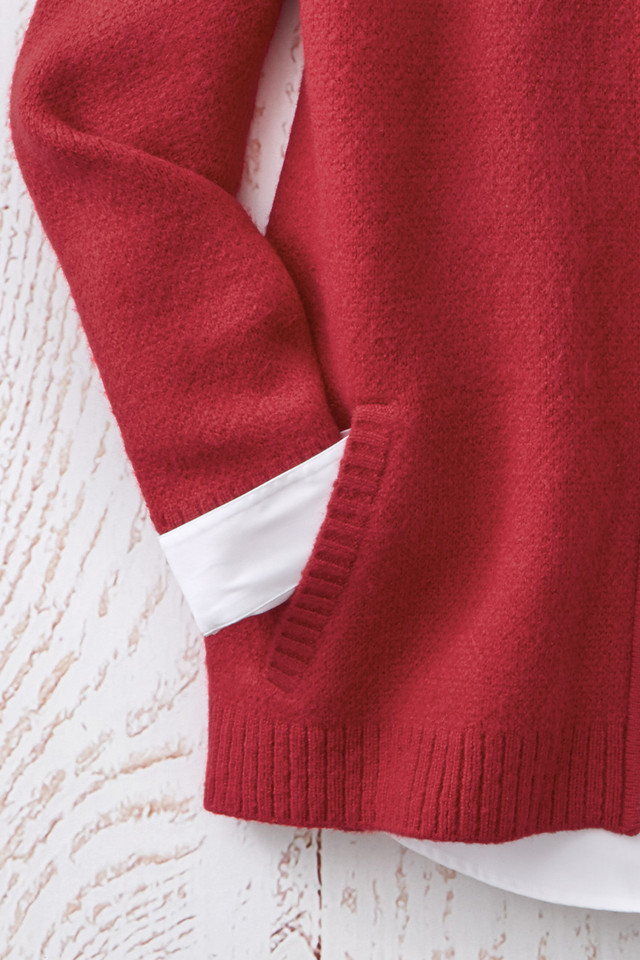 Bright Notes Zip Cardigan - Coldwater Creek