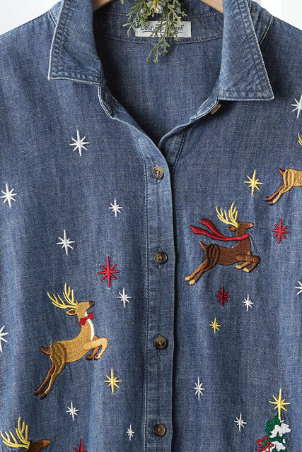 Dash Away Denim Shirt - Coldwater Creek