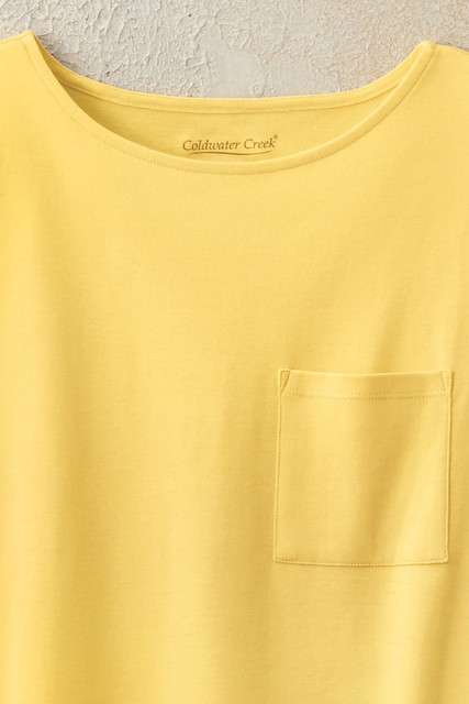 BestCotton™ Pocket Tee - Coldwater Creek