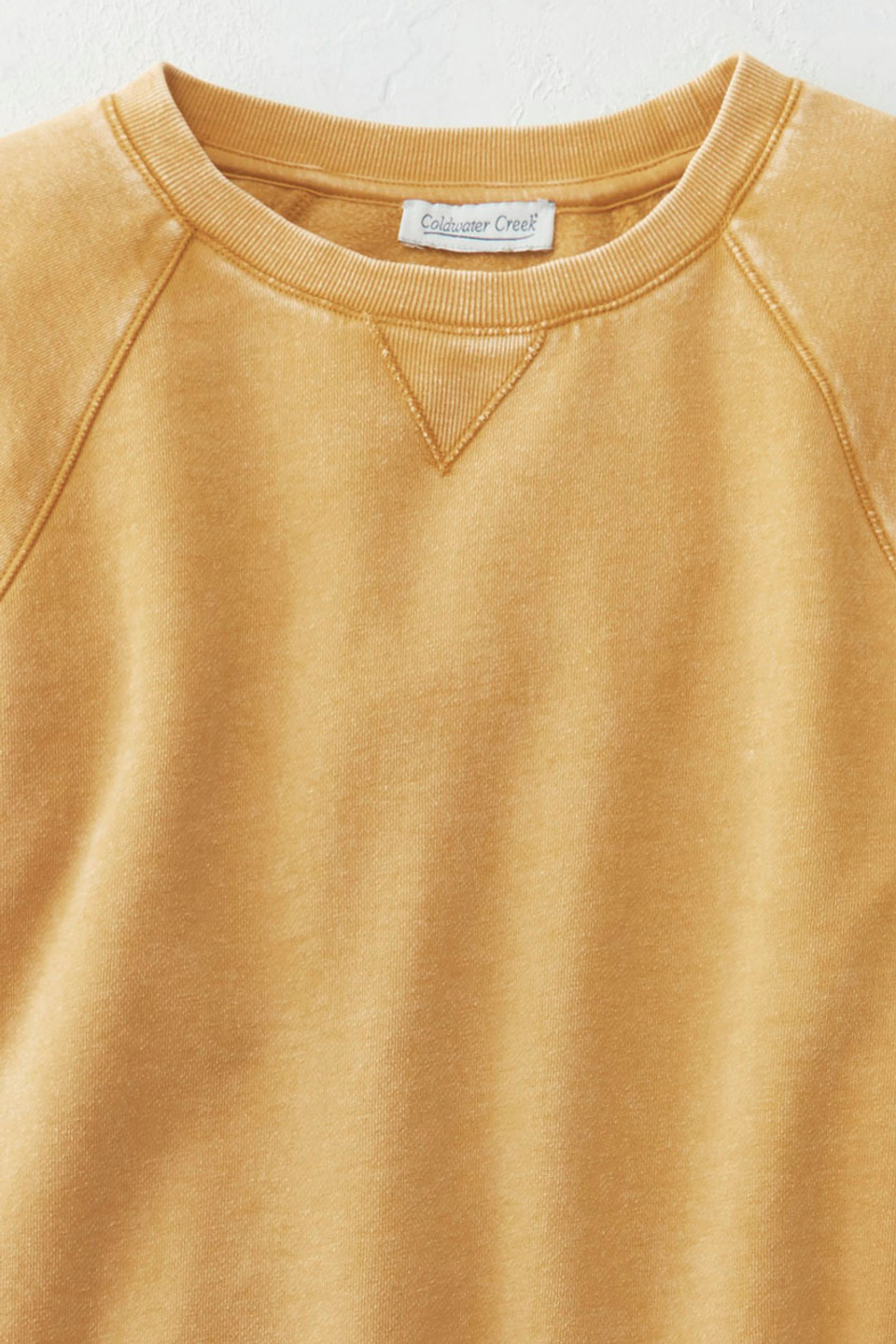Colorwash Long Tunic Sweatshirt
