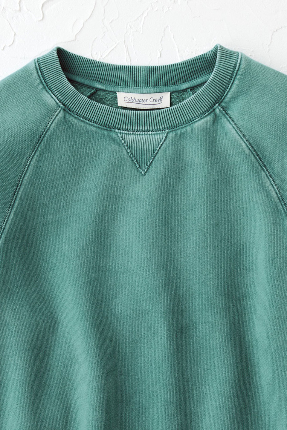 Colorwash Long Tunic Sweatshirt