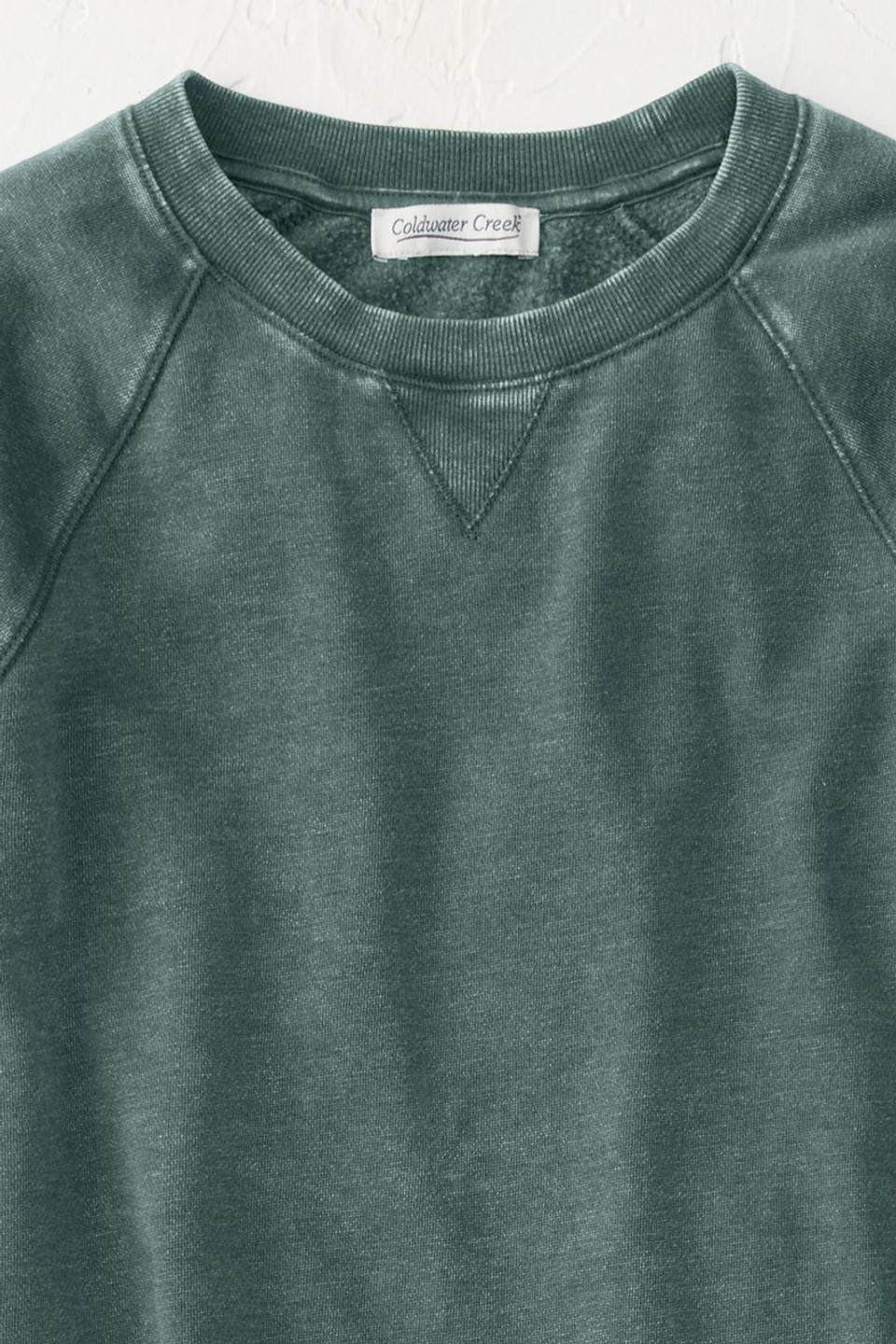 Colorwash Long Tunic Sweatshirt