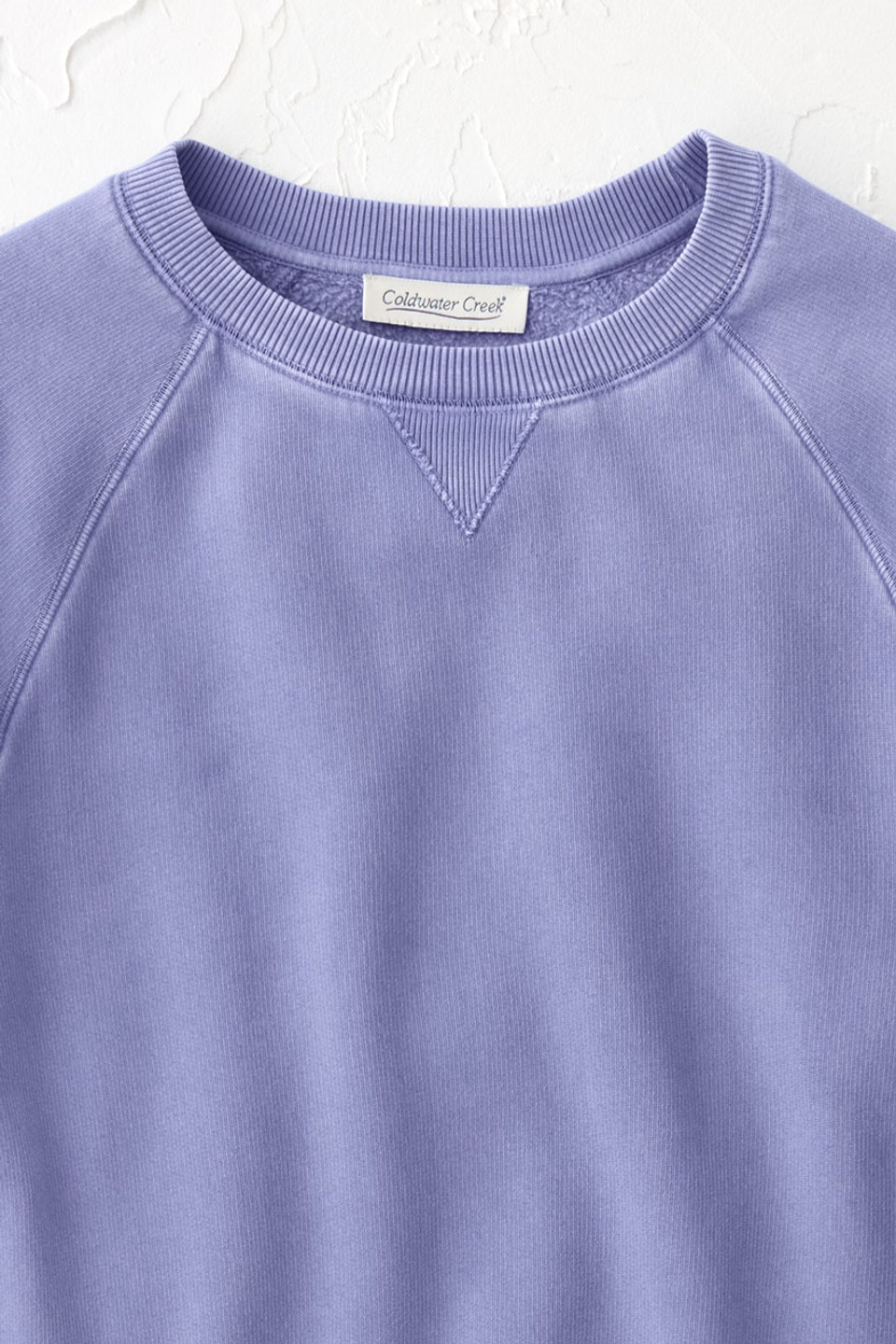 Colorwash Long Tunic Sweatshirt