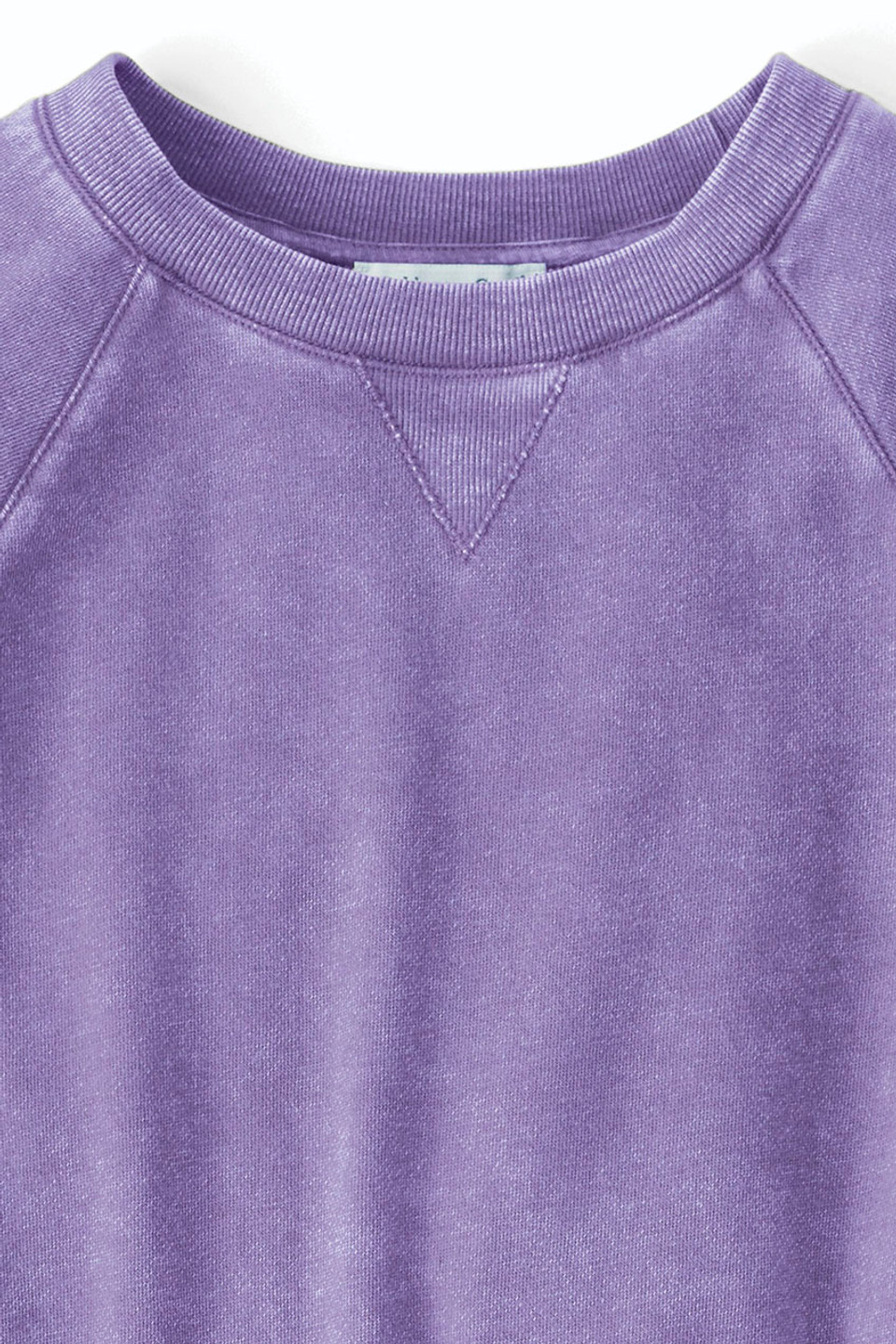 Colorwash Long Tunic Sweatshirt